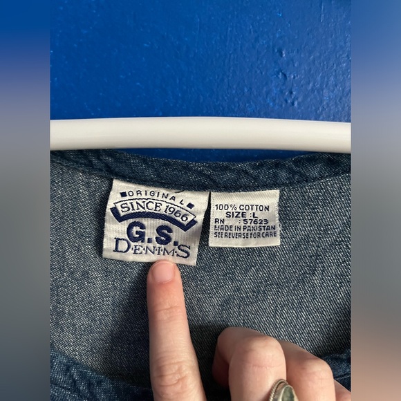 Denim maxi dress - Picture 4 of 4